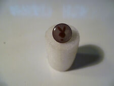 BOTTONI PLAYBOY RESINA VINTAGE ANNI 80 MARRONE CHIARO BUTTON  DIAMETRO 1,2 CM