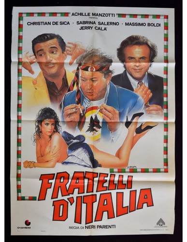 Manifesto fratelli italia de - d'italia,