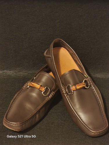 Mocassini uomo gucci bamboo - uomo,