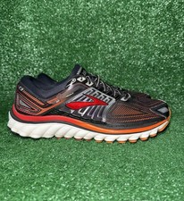 Scarpe da corsa Brooks Glycerin G13 uomo taglia 11 strette nere arancioni sneakers
