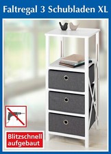 Scaffale pieghevole 3 cassetti