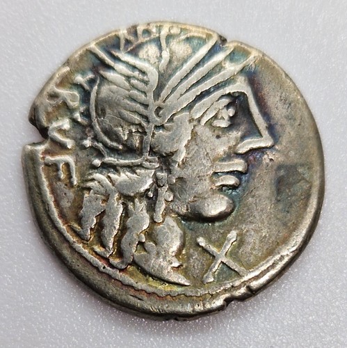Gens minucia denario 122 - gens, denario,