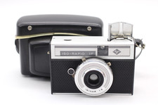 Agfa Iso Rapid IF fotocamera analogica Isinar 1:8 con custodia in pelle vintage