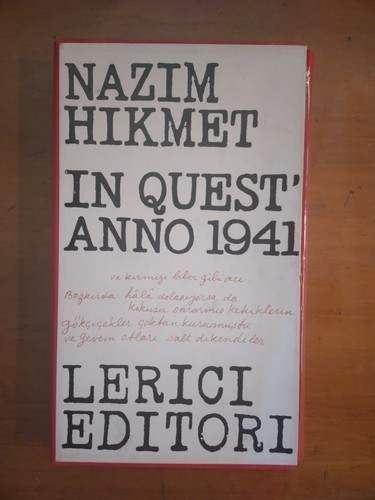 Nazim hikmet quest anno - nazim, in