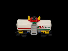Lego® TRENO 9V RC Ferrovia 7939 Vagone Cisterna OCTAN 