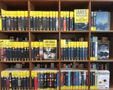 Lotto Stock 90 libri Thriller Romanzi Michael Connelly Deaver Patterson Mankell