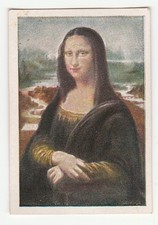 Gioconda, cartolina da Vinci