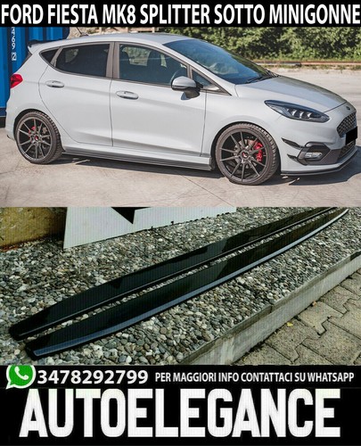 Ford fiesta mk8 vii - fiesta, splitter