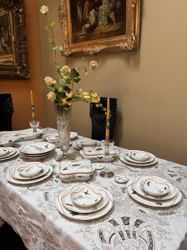 Antique porcelain set 29 - set,