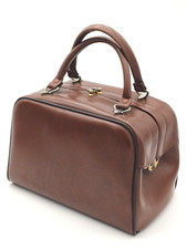 BORSA BAULETTO VINTAGE - OTTONE E CUOIO