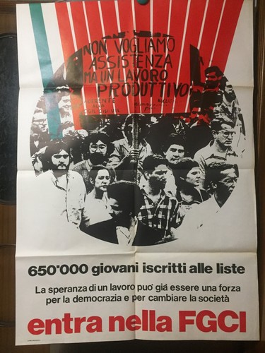Manifesto originale raro - originale, 1977