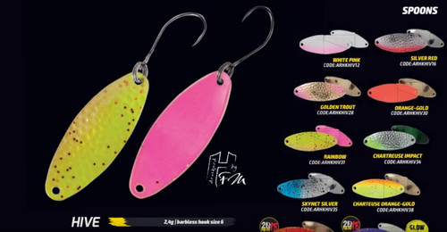 Ondulante herakles trout - trout, area