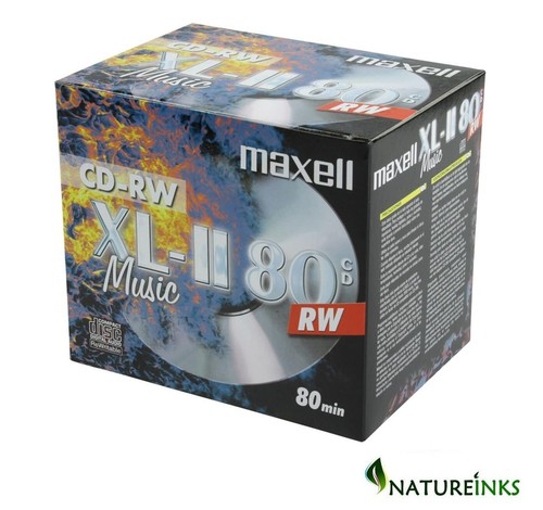 Maxell audio rw jewel - maxell, cd-rw
