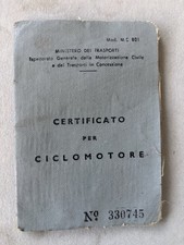 SIM  PEGASO - LIBRETTO  - USO