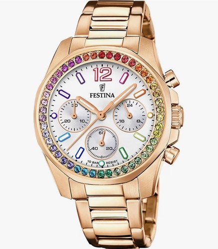 Orologio festina donna acciaio - donna,
