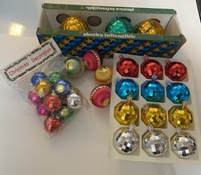 Palline Natale Vintage In Plastica Decorazioni Natale