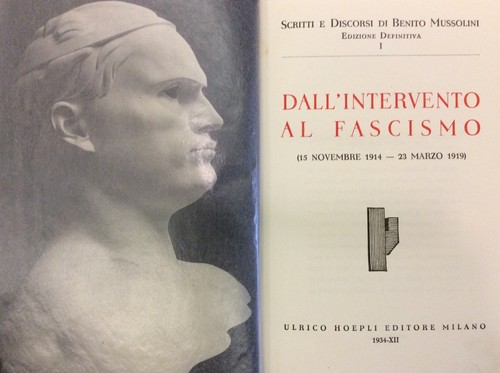Libro mussolini benito - libro,