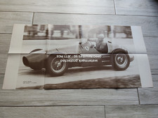 VINTAGE POSTER CICCIO ASCARI FERRARI F2  4 CILINDRI