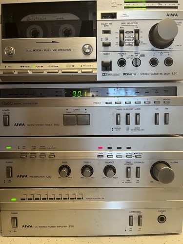 Mini impianto stereo aiwa l50 - stereo,