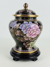 Vaso Cinese Cloisonne Smalto