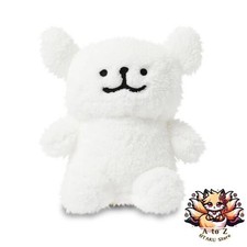 NUOVO peluche maltese seduto di grandi dimensioni [ufficiale] / cucciolo...