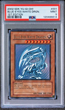 PSA 9 Drago Bianco Occhi Blu