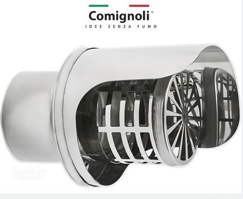 Comignolo terminale parete - a,