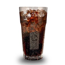 Bicchiere Con Incisione Desiderata Motivo Vacanza Sotto Palme Regalo Compleanno