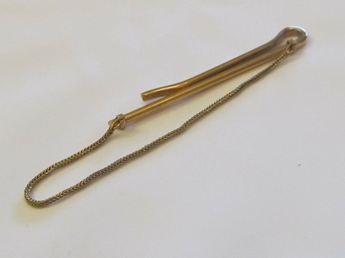 Pinza per cravatta oro - per,