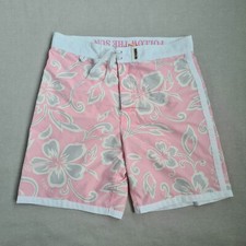 Sundek pantaloncini da tavola uomo taglia 33 costume da bagno bermuda spiaggia surf foderati floreali