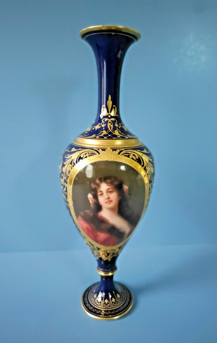 Vaso porcellana tedesca - in,