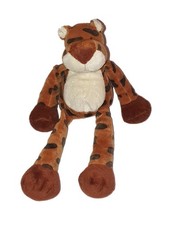 Doudou peluche Tigre marron 24