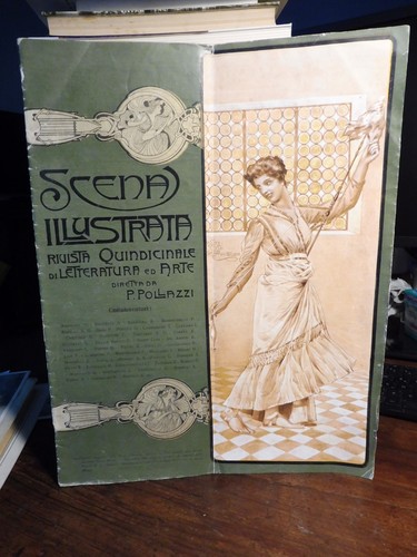 Scena illustrata rivista - scena,