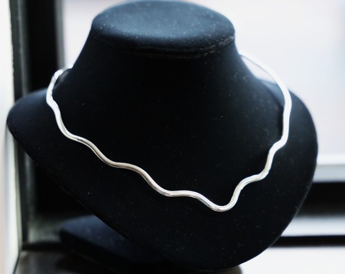 Collana girocollo placcata