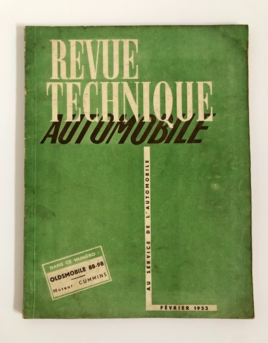 Revue technique automobile - technique, rta