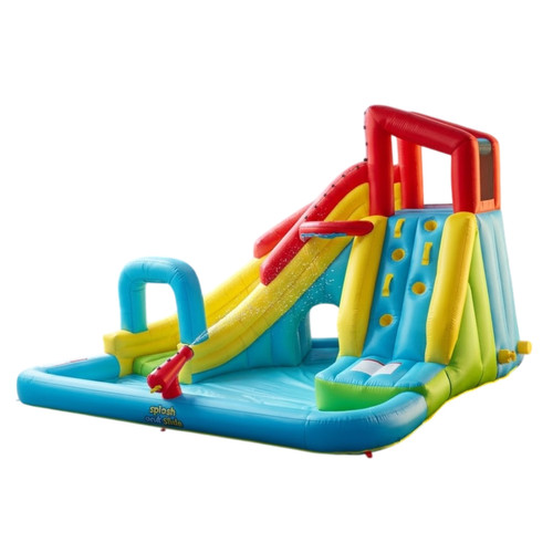 Scivolo acqua spruzzatore - , e