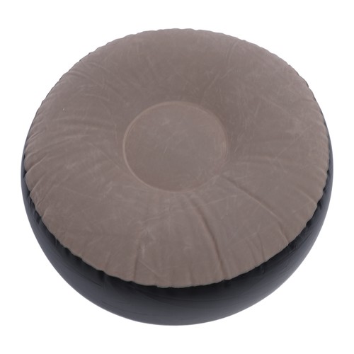 Sgabello gonfiabile floccato