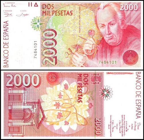 Spagna 2000 pesetas - 2000, 1992