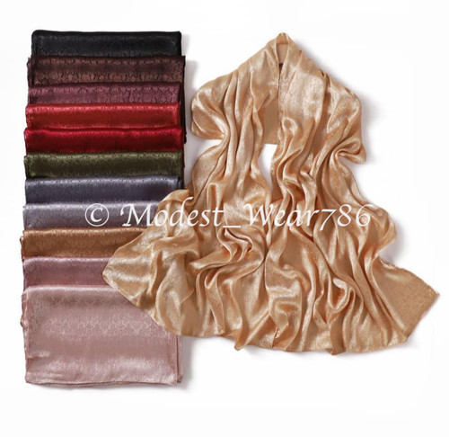 Sciarpa hijab raso crepe - sciarpa, in