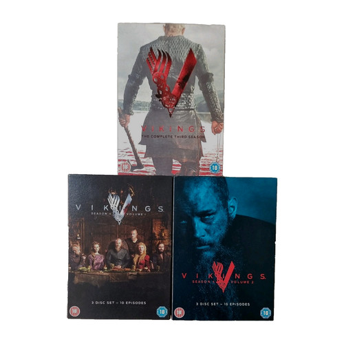 Vikings dvd boxsets 3rd - vikings,