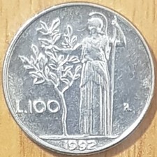 Italia moneta da 100 lire