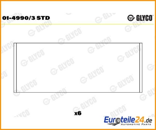 Cuscinetto biella glyco - biella,
