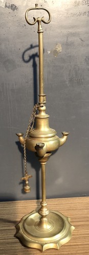 Antica lucerna lampada olio - lampada,