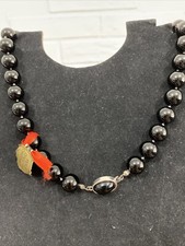 Collana Perle Nere Vintage