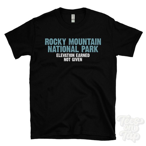Maglietta rocky mountain - rocky, parco