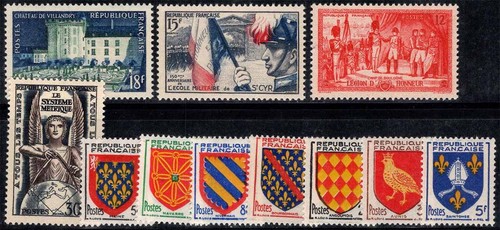 Francia 1954 995 1005 - 1954, 995-1005
