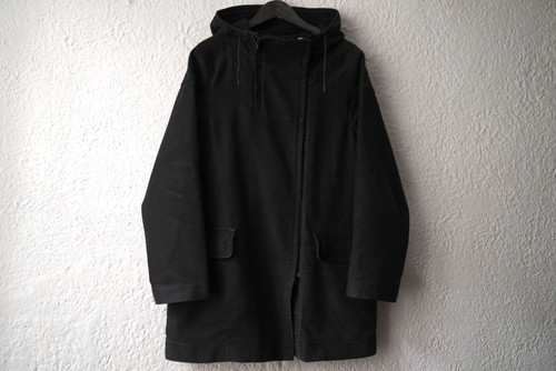Parka moleskin con etichetta - parka,
