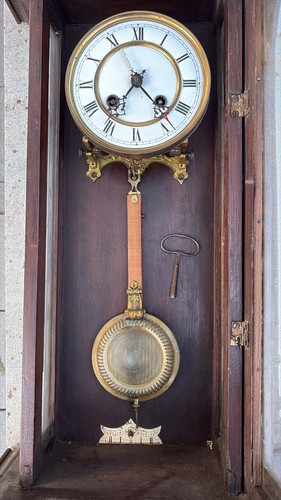 Orologio parete antico a - orologio, da