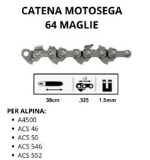 Ricambio catena motosega