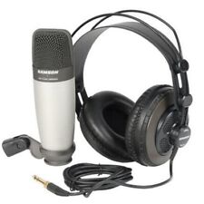SAMSON C01/SR850 home studio bundle microfono + cuffie per registrazione NUOVO